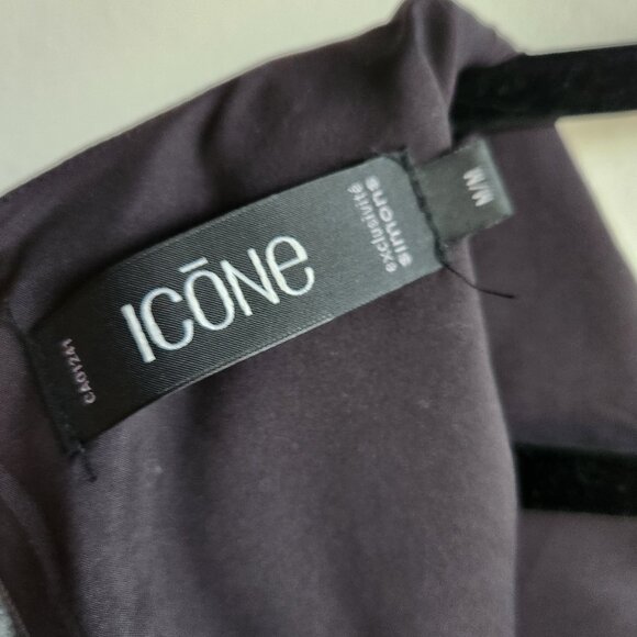 *NWT* Simons Felt-Like Gray Mini Dress – Sz M - Picture 5 of 8